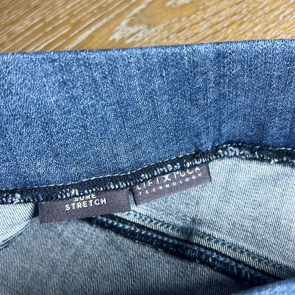 NYDJ NOT YOUR DAUGHTERS JEANS Super Skinny Ankle Pull-On Jeans 4 IN CLAN HORIZON - Picture 6 of 15